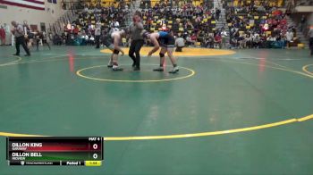 190 lbs Quarterfinal - Dillon Bell, MIDVIEW vs Dillon King, GARAWAY