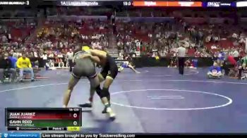 1 lbs Cons. Round 1 - Gavin Reed, Columbus Catholic vs Juan Juarez, Kingsley-Pierson