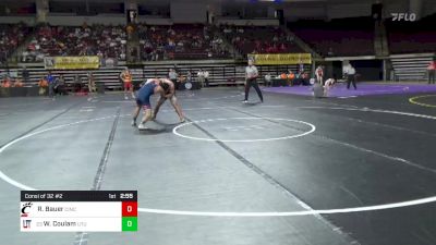 149 lbs Consi Of 32 #2 - Roger Bauer, Cincinnati vs Wyatt Coulam, Utah Tech