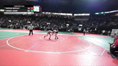 140 lbs Quarterfinal - Nathan Metcalf, PROA vs Jeremy Tharp, TWM1