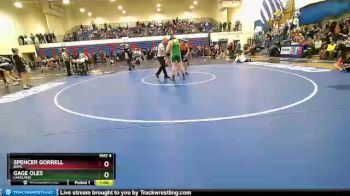 195 lbs Cons. Round 2 - Gage Oles, Lakeland vs Spencer Gorrell, Buhl