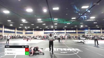 190 lbs Final - Joshua Wooten, Grindhouse WC vs Francisco Mariano, South Kona WC