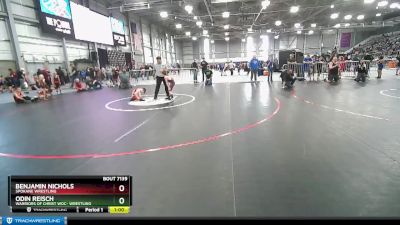 51-51 B Round 3 - Benjamin Nichols, Spokane Wrestling vs Odin Reisch, Warriors Of Christ WOC- Wrestling