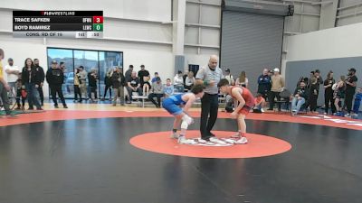 115 lbs Cons. Rd Of 16 - Boyd Ramirez, Lander Legacy Wrestling Club vs Trace Safken, Black Fox Wrestling Academy