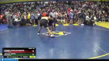 215 lbs Round 1 - Cohen Thistlethwaite, Perrysburg vs Joziah Smith, Northwood