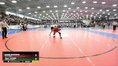 132 lbs Cons. Round 1 - Troy Chung, Loudoun County vs Amari Edwards, King`s Fork