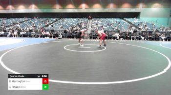 285 lbs Quarterfinal - Bryson Harrington, UNATT-Pittsburgh vs Greg Hagan, Grand View