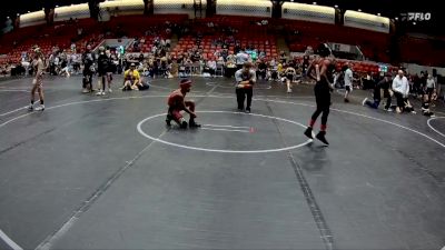 72 lbs Semifinal - Robert Wilson, Peer Pressure Elite vs Derek Thomas, Kenmore Wrestling Club