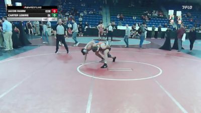 157 lbs Consi Of 16 #1 - Jacob Hamm, Keene vs Carter Lemire, Salem, NH
