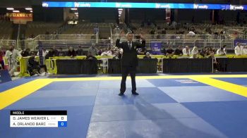DENNIS JAMES WEAVER LL vs ANTONIO ORLANDO BARCELO II 2024 Pan Jiu Jitsu IBJJF Championship