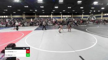 144 lbs Round Of 32 - Jose Jimenez, Paloma Valley HS vs David (Junior) Wetzel, Edge WC