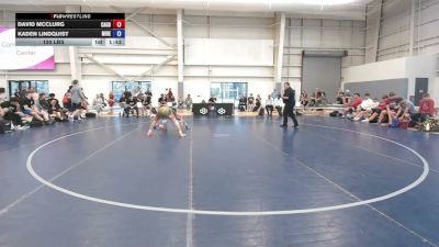120 lbs David McClurg, California Gold vs Kaden Lindquist, Minnesota Red