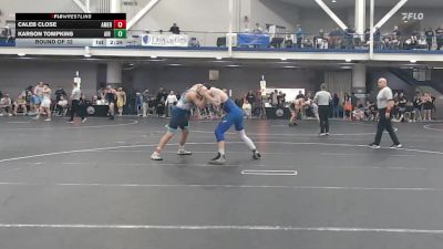 197 lbs Round Of 32 - Caleb Close, American University - UnAttached vs Karson Tompkins, Air Force Academy
