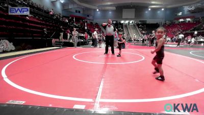 35 lbs Final - Kase Zappone, Barnsdall Youth Wrestling vs August Phang, Sperry Wrestling Club