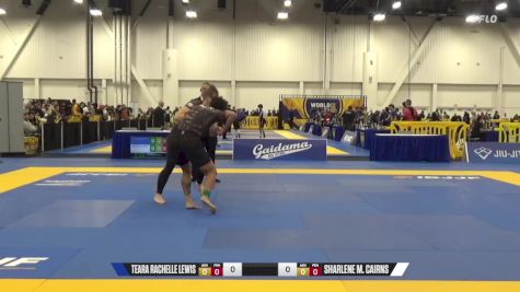 Sharlene M. Cairns vs Teara Rachelle Lewis 2024 World IBJJF Jiu-Jitsu No-Gi Championship