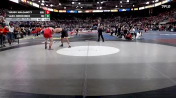 4A 215 lbs Quarterfinal - Alex Arredondo, Fruitland vs Grady Walgamott, Homedale