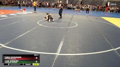 70 lbs Semifinal - Case Shequen, Mahnomen-Waubun vs Cable Schumann, FMT/MCW Red Bull