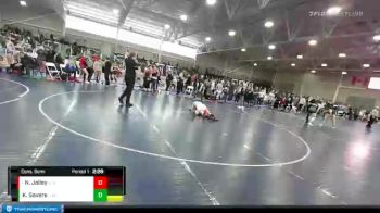 132 lbs Cons. Semi - Nya Jolley, Utah vs Kiiaana Gavere, Legends Of Gold Las Vegas