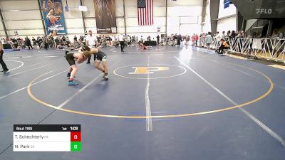 142 lbs Semifinal - Timothy Schechterly, PA vs Nathaniel Park, GA