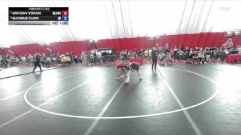 113 lbs 5th Place Match - Anthony Strong, Brown Deer Jr Falcons Wrestling Club vs Maximus Clark, Aviators Wrestling