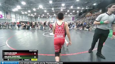 98 lbs Champ. Round 1 - Waylon Rose, Small Town Grims vs Malikai Sanchez, Prosser Wrestling Academy