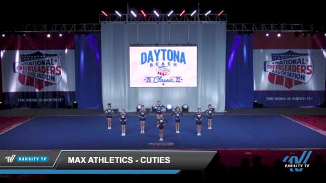 MAX Athletics - Cuties [2022 L1.1 Youth - PREP - D2 Day 1] 2022 NCA Daytona Beach Classic