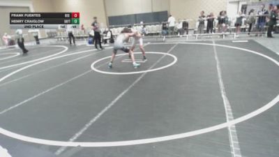 113 lbs 2nd Place - Frank Fuentes, Red Star Wrestling Academy vs Henry Craiglow, Dayton Bandits