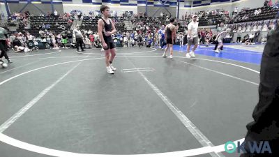 120 lbs Consolation - Kiah Locust, Cowboy Wrestling Club vs Jared Pearson, Enid Junior High