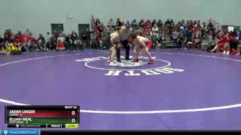 170 lbs Semis & Wb (16 Team) - Jaden Unger, Cowan vs Elijah Neal, Southmont