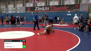 113 lbs Round Of 32 - Chase Rae, Sanger vs Aiden Martinez, Birmingham