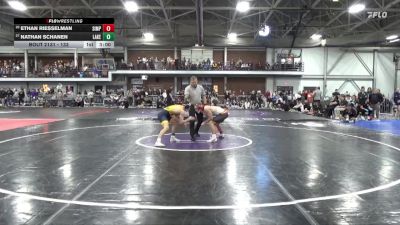 133 lbs Cons. Round 1 - Ethan Riesselman, Simpson vs Nathan Schanen, Lakeland