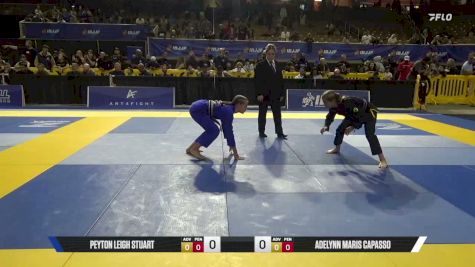 Adelynn Maris Capasso vs Peyton Leigh Stuart 2026 Pan Kids Jiu-Jitsu IBJJF Championship