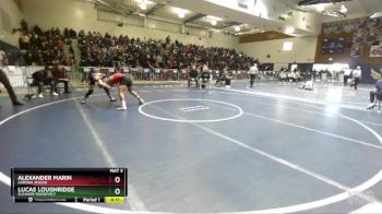 150 lbs 3rd Place Match - Lucas Loughridge, Eleanor Roosevelt vs Alexander Marin, Corona Senior