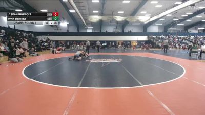 141 lbs Champ. Round 2 - Sean Rinebolt, Shenandoah vs Ivan Benitez, Greensboro