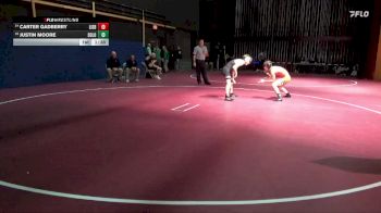 132 lbs Round 1 - Carter Gadberry, Lisbon vs Justin Moore, Solon