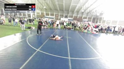 70 lbs Cons. Semi - Bryan Zorn, Fremont Wrestling Club vs Atticus Fitch, Northside Wrestling Club