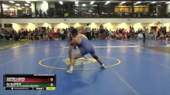 165 Freshman/Soph Cons. Round 5 - Justin Labon, Henry Ford College vs DJ Slovick, University Of Pittsburgh-Bradford