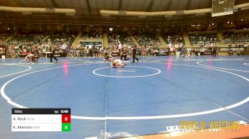 70 lbs Consi Of 8 #1 - Apollo Rock, Stl Warriors vs Korbin Akerson, Nebraska Boyz