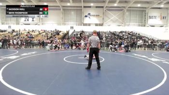 93 lbs Quarterfinal - Jackson Hull, Journeymen Wrestling Club vs Seth Thompson, Quaker Wrestling Club