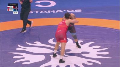 97 kg 1/4 Final - Zbigniew Mateusz Baranowski, Poland vs Givi Matcharashvili, Georgia