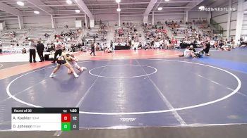 120 lbs Round Of 32 - Alan Koehler, Team Carnage vs Daeton Johnson, Team Thunder