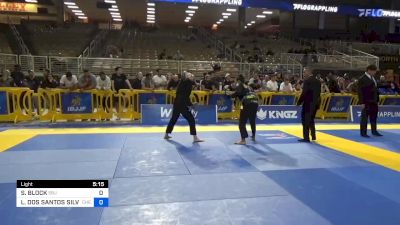 SARAH BLOCK vs LUCIANE DOS SANTOS SILVA 2023 Pan Jiu Jitsu IBJJF Championship