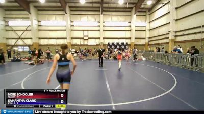 106 lbs Placement Matches (8 Team) - Nixie Schooler, Alaska vs Samantha Clark, Utah 2