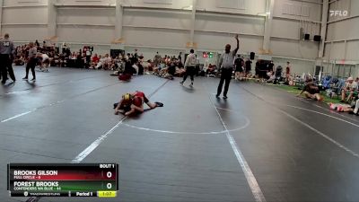 76 lbs Finals (2 Team) - Forest Brooks, Contenders WA Blue vs Brooks Gilson, Full Circle