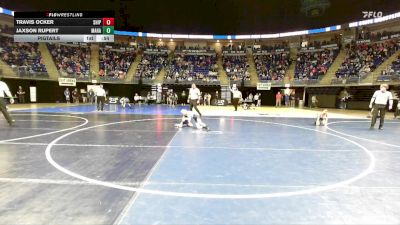 67 lbs Pigtails - Travis Ocker, Shippensburg vs Jaxson Rupert, Mahanoy Area