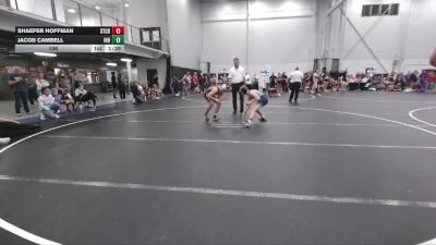 106 lbs Round 5 (6 Team) - Shaefer Hoffman, Steller Trained Cad Bane vs Jacob Cambell, Iron Horse Blue