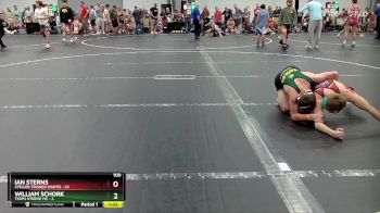 100 lbs Round 3 (6 Team) - William Schork, Terps Xtreme MS vs Ian Sterns, Steller Trained Mantis