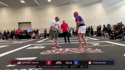 Nathaniel Brown vs Frank Maione 2025 ADCC Niagara Open