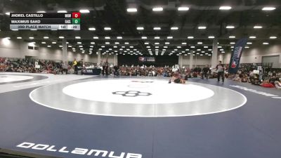 80 lbs 3rd Place Match - Jhorel Castillo, Monster Garage Wrestling vs Maximus Sako, Eagle Club