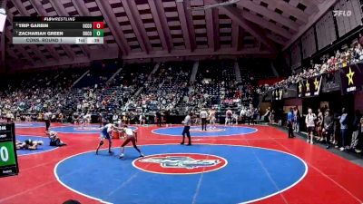 3A-126 lbs Cons. Round 1 - Zachariah Green, Dougherty vs TRIP GARBIN, Oconee County